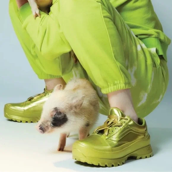 Collina Strada X Vans Old Skool Vibram DX Metallic Gold Citroen - Picture 13 of 13